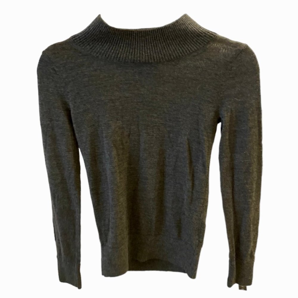 Club Monaco Gray Merino Wool Sweater- Size XS